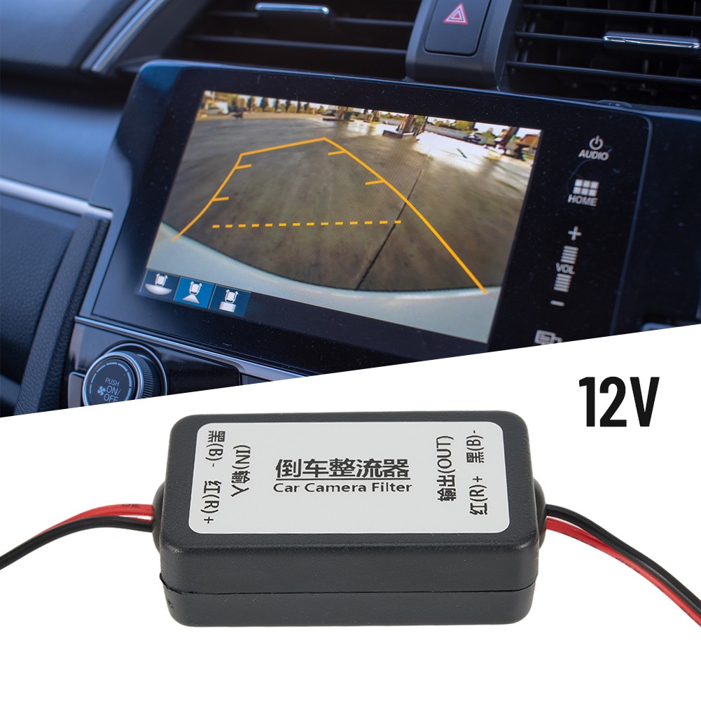 MileAuto Eliminate Interference with For Car Camera Relay Filter for Accurate Video Fast Delivery