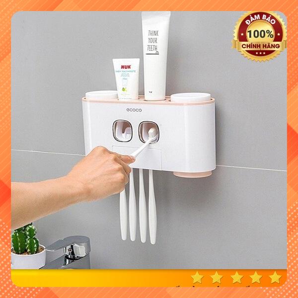 Bộ Nhả Kem Đánh Răng Tự Động Cao Cấp Ecoco