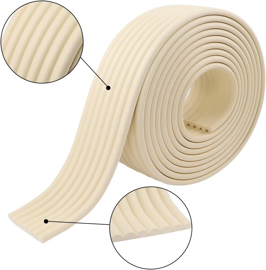 【Fullyoung_520 Store】6.56 FT Baby Proofing Table Edge Protector Crib Rail Bumper Child Safety Bunk Bed Ladder Cover Furniture Fireplace Desk Corner. 