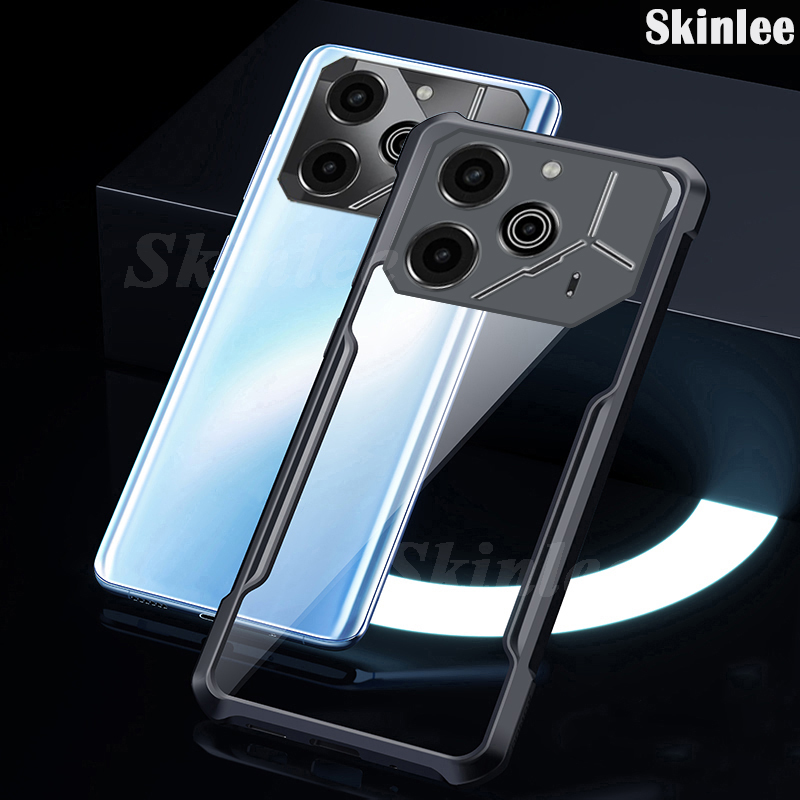 Phone case For Tecno Pova 6 NEO Back cover Transparent Full Air Protection Soft Armor Shockproof cover For Tecno Pova6 Pro Cover cases.