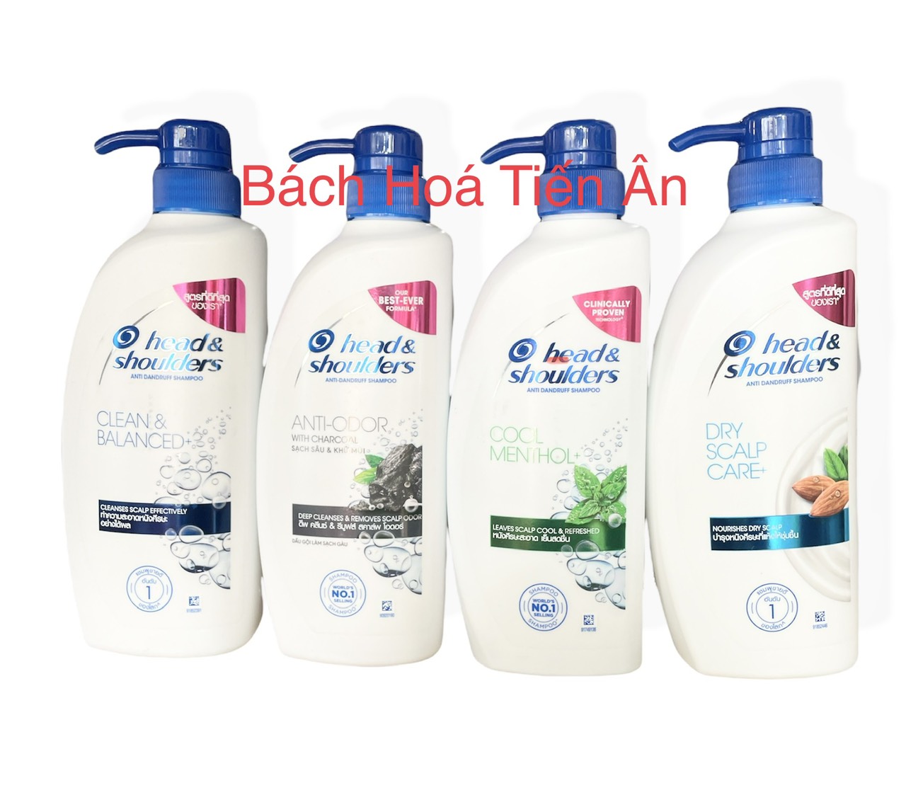 Dầu gội head and shoulder THAILAND 370ml [Hàng nội địa và chính hãng]