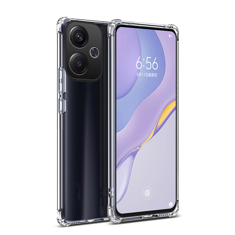 Phone case For Redmi 13X Back Cover Soft Transparent Full Protection shockproof Armor For Back cover For Xiaomi Redmi 13X 4G case.