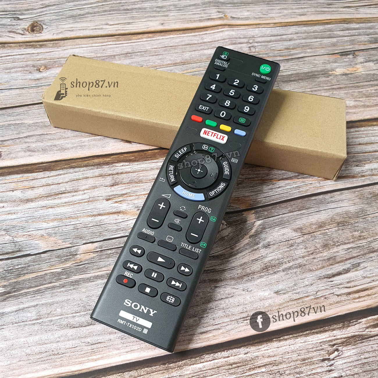 Điều khiển tv Sony 4K mã RMT-TX201P