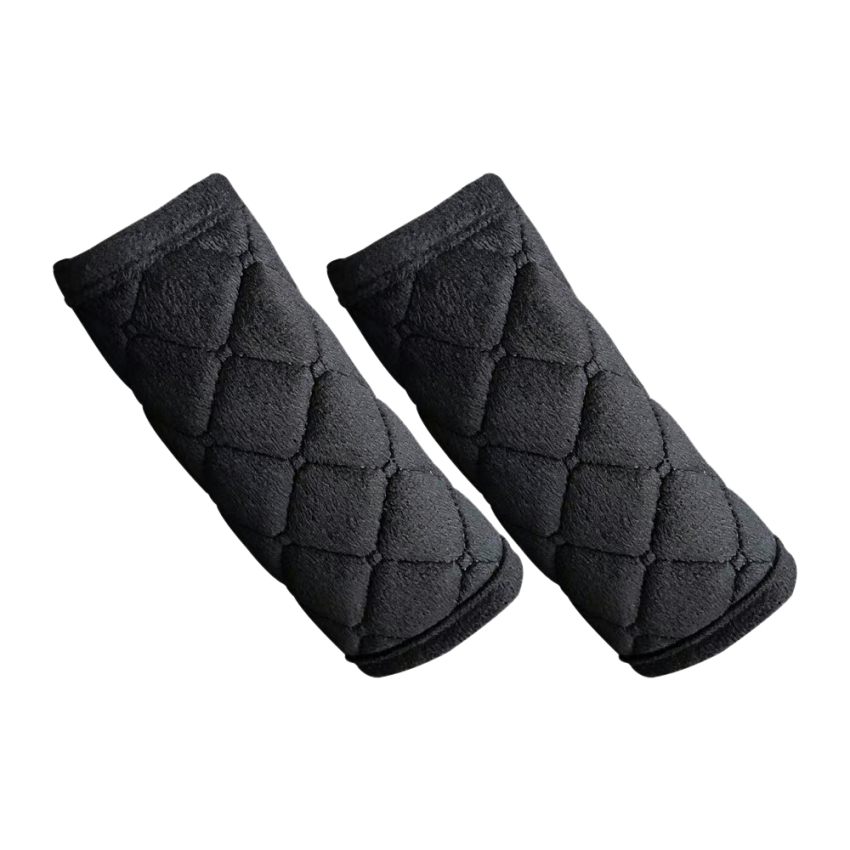 Car Interior Door Handle Cover Soft Plush Armrest Handle Protector Internal Auto Door Handrail Covers Car Roof Holder Protection