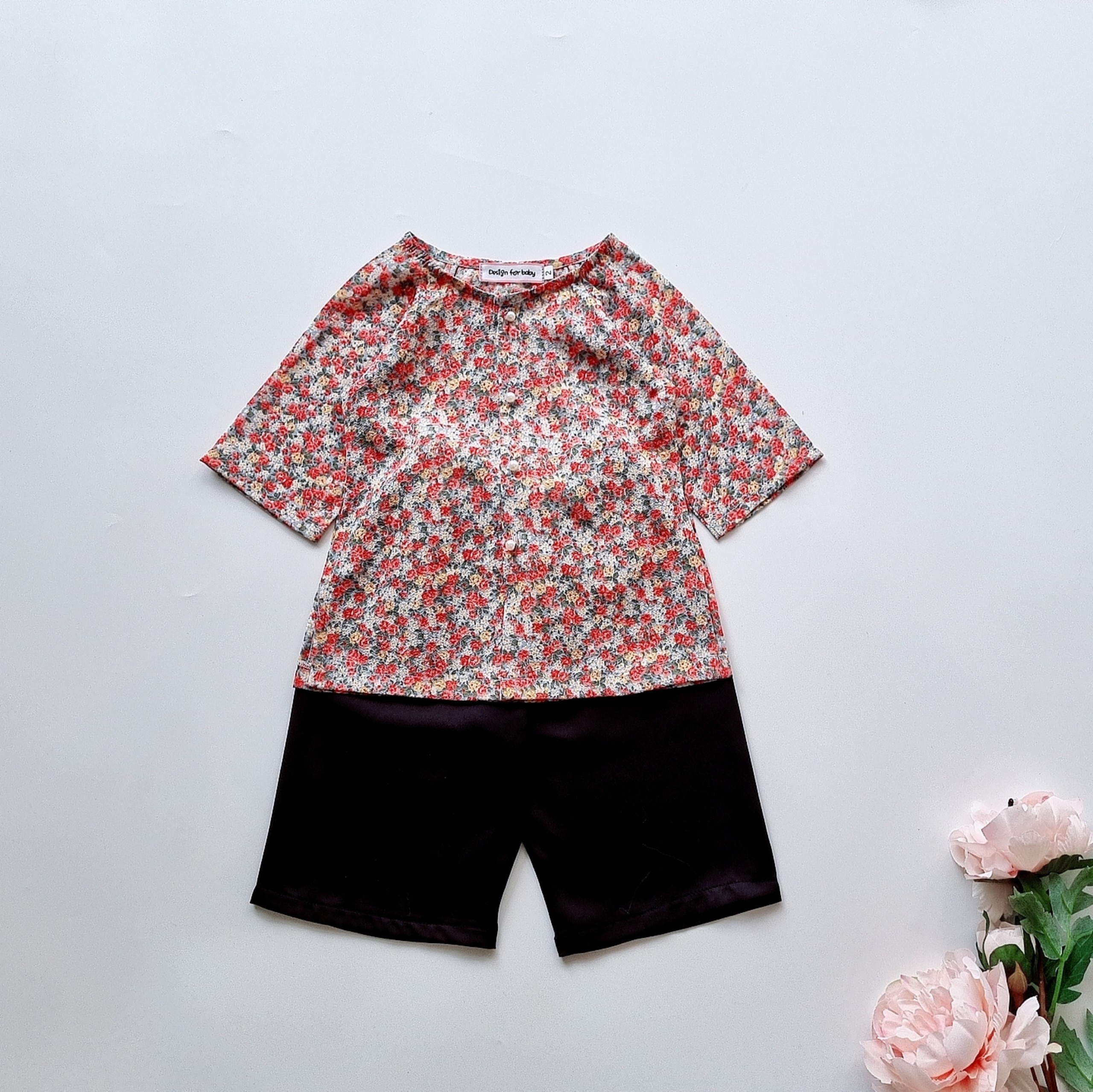 [ CÓ QUÀ TẶNG 💝 ] Set áo quần bà ba bé gái
