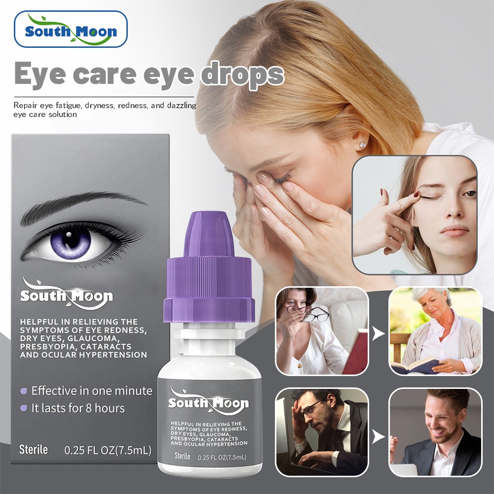 South Moon Eye Relief for Red Eye, Intraocular Pressure Reduction, and ...