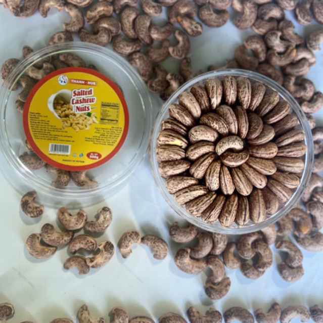 Hạt Điều Rang muối xếp hoa hộp 500gr