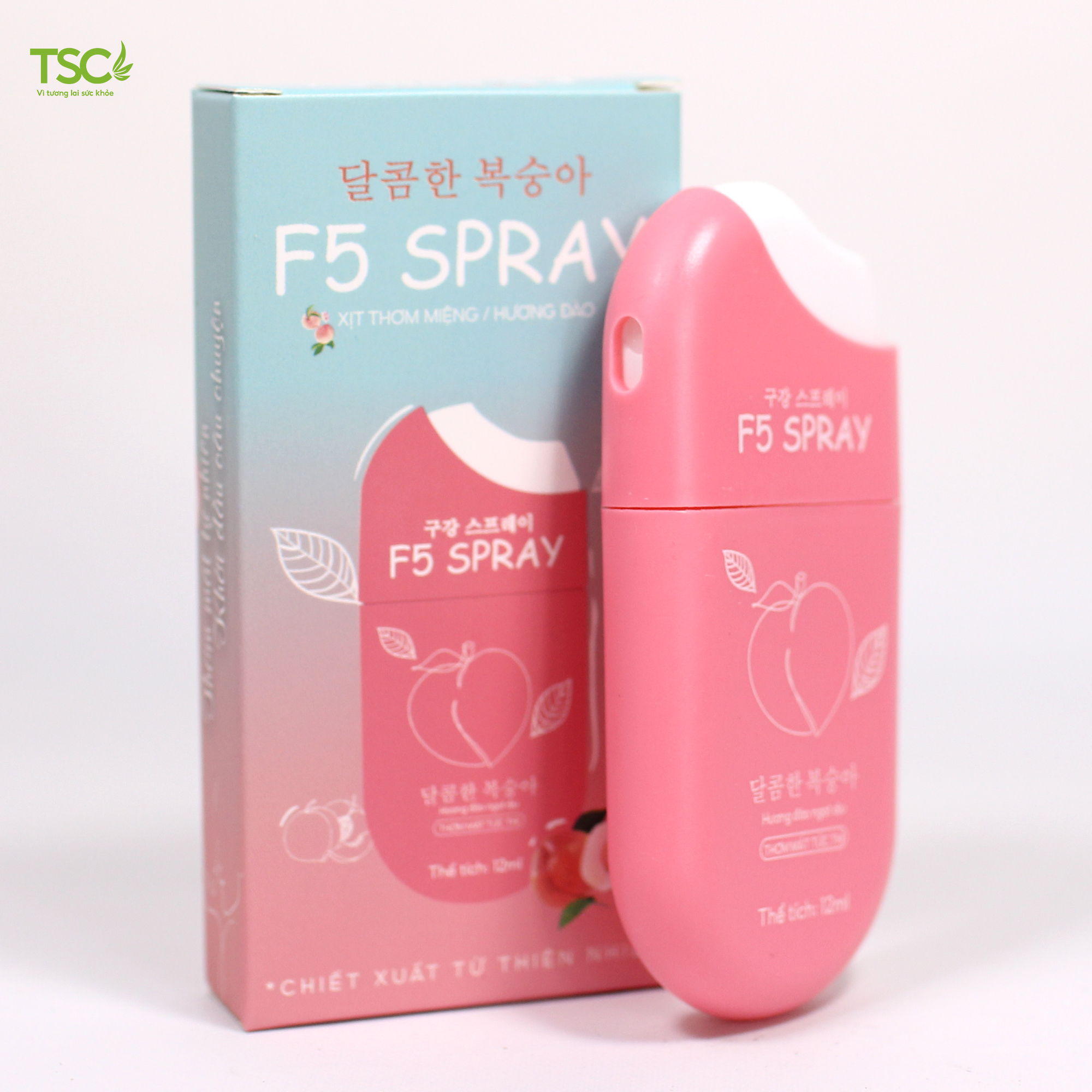 Nước Xịt thơm miệng Greelux Extra Cool Thảo Dược chai 12ml - nước sịch khử mùi hôi miệng gree lux bạc hà bình mini thơm lâu giá rẻ Greenlux chay nước hoa xịt cho nam nữ người lớn F5spray chiết xuất thiên nhiên f5 spray