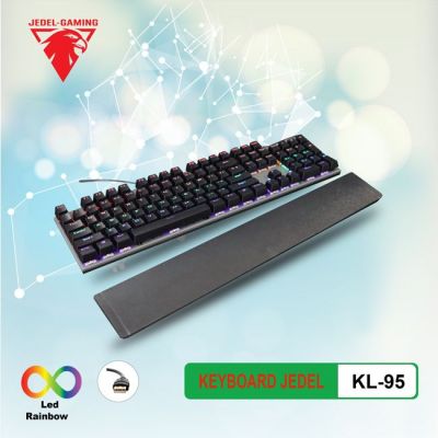 Bàn phím cơ JEDEL Gaming LED KL95