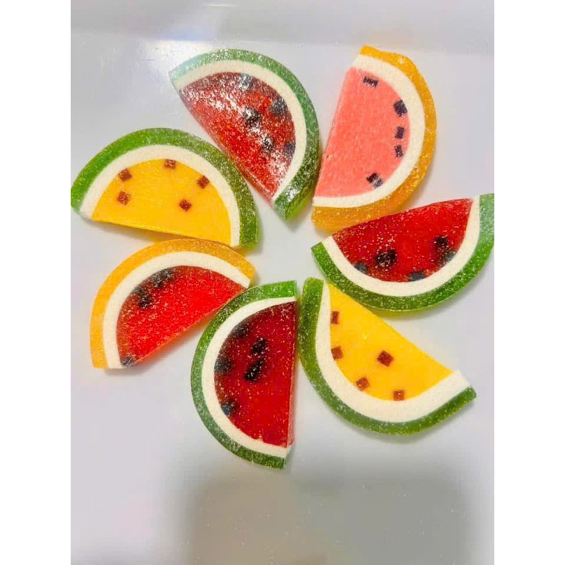 TT Mart sour candy 500g bag watermelon stripe
