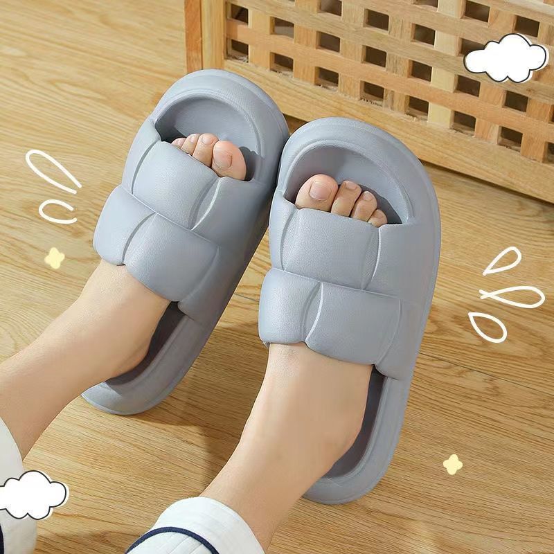 TP Slippers for Men Korean Style Fashion Casual Original All-match Couple Sandals New Women INS Sandals Beach Shoes for Men Non-Slip Flat Soft Bottom Waterproof Outdoor House Slippers selipar lelaki 22040301
