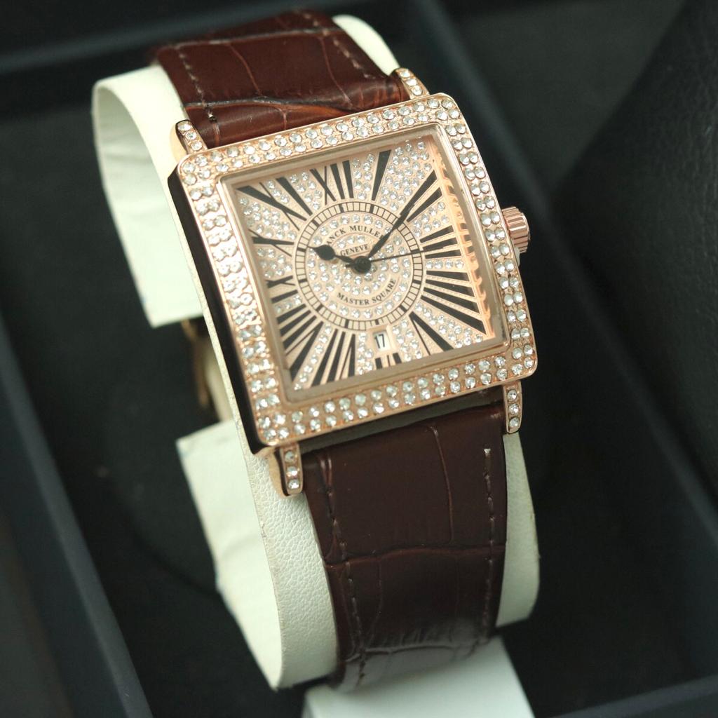 PREMIUM !! Jam tangan Wanita FRANCK MULLER Diamond Free box
