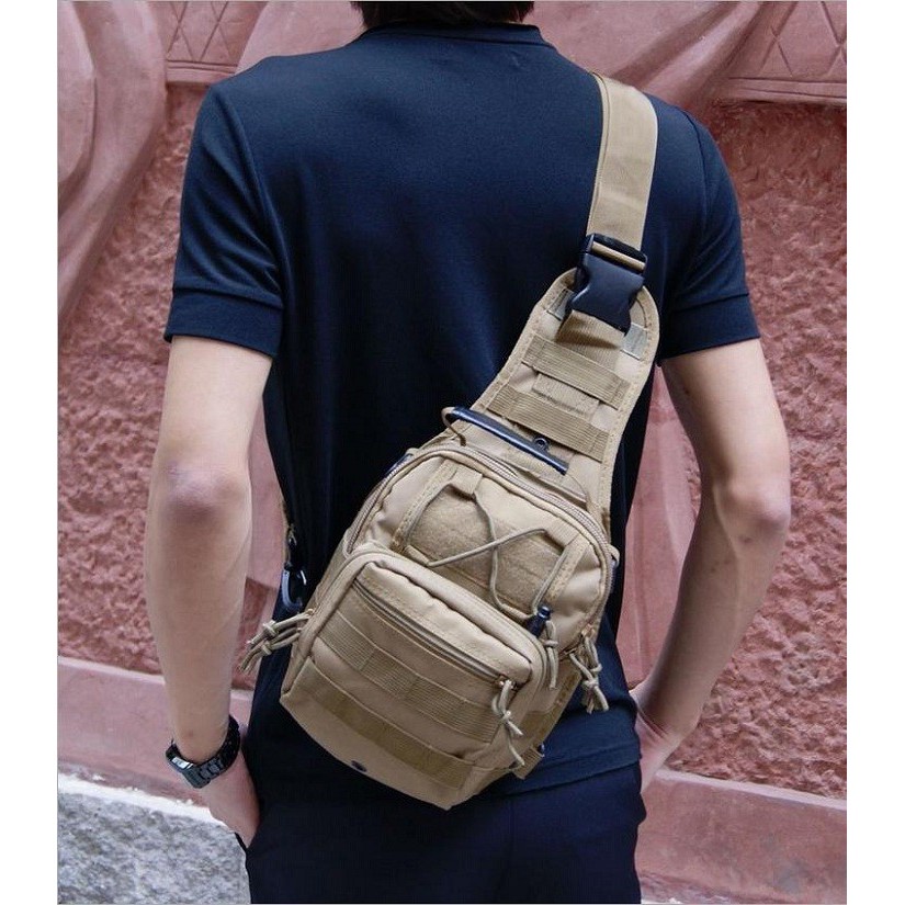 Túi đeo chéo nam du lịch phượt Army