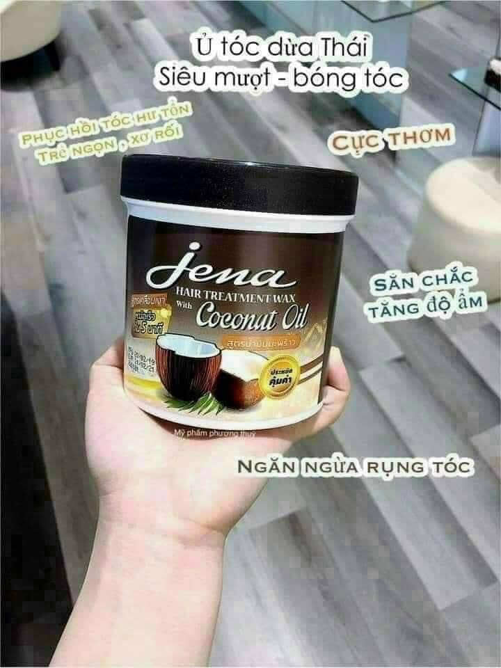 Kem Ủ Tóc Tinh Dầu Dừa Jena Thái Lan 500ml