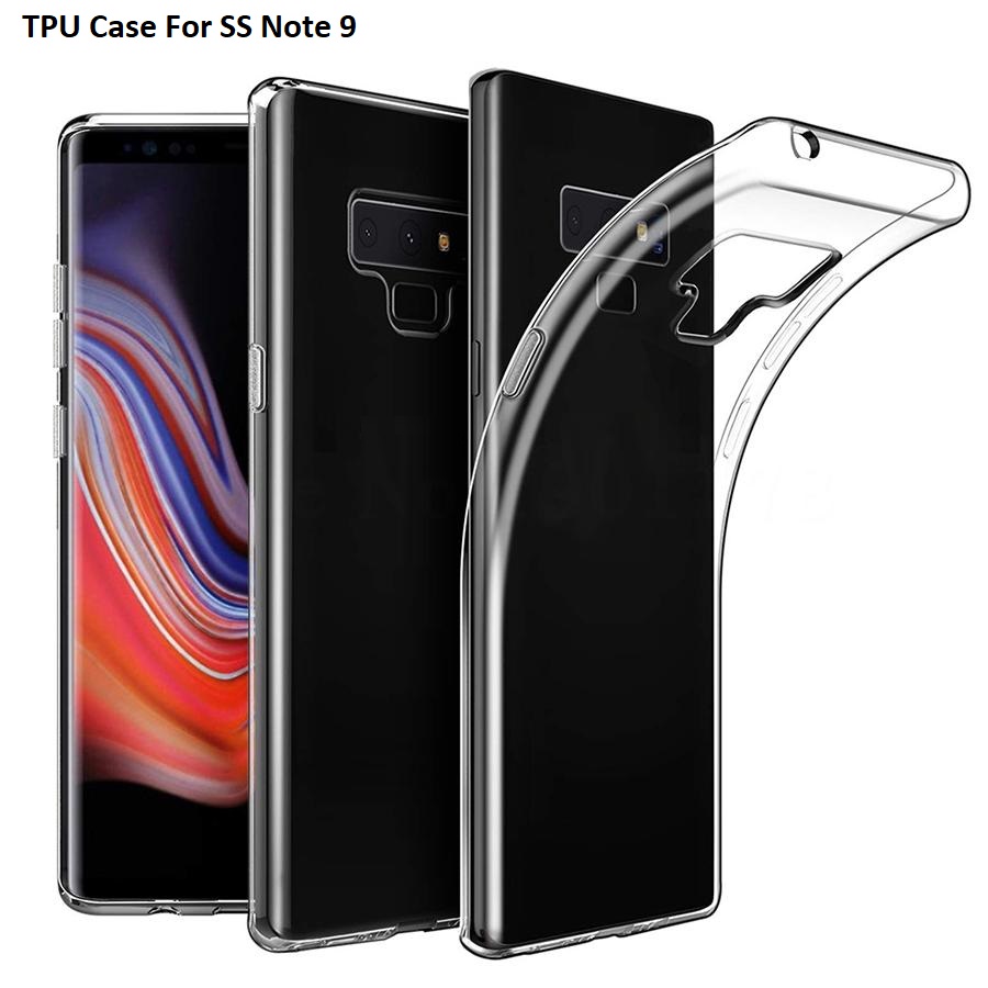 Ốp Samsung Note 9 dẻo trong suốt