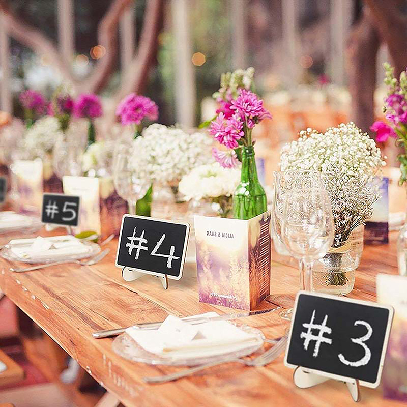 10PCS%20Mini%20Chalkboard%20Signs%20With%20Easel%20Wedding,%20Birthday%20Parties,%20Message%20Board%20Signs%20And%20Event%20Decor%20Wooden%20Place%20Cards%20-%20Image%2010
