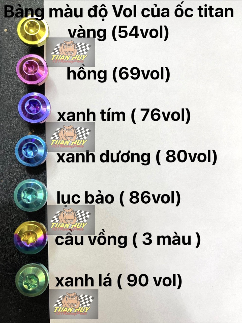1 con ốc đĩa 8li25 mỏng Titan GR5 cao cấp