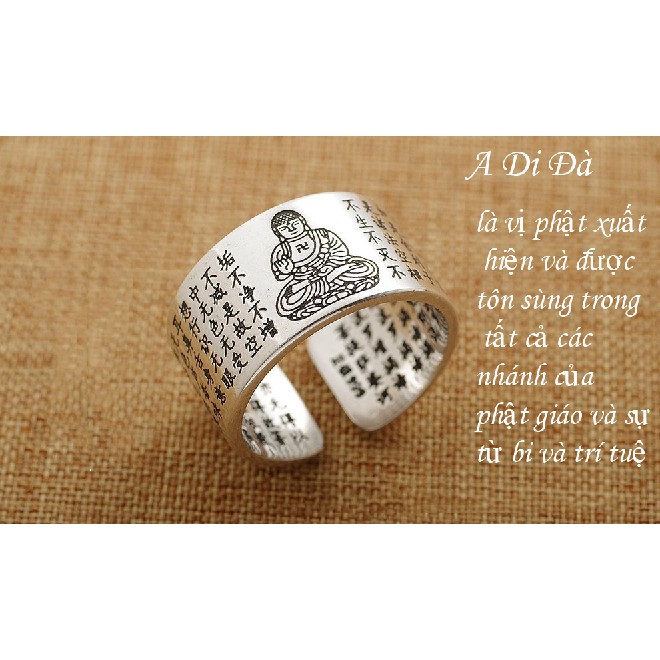 NHẪN BÁT NHÃ TÂM KINH TITAN KHÔNG GỈ