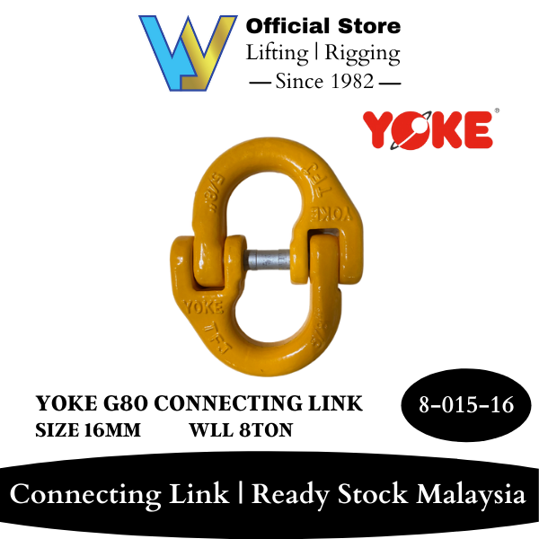 YOKE 8015 G80 CONNECTING LINK / HAMMERLOCK / COUPLING LINK (6MM / 10MM