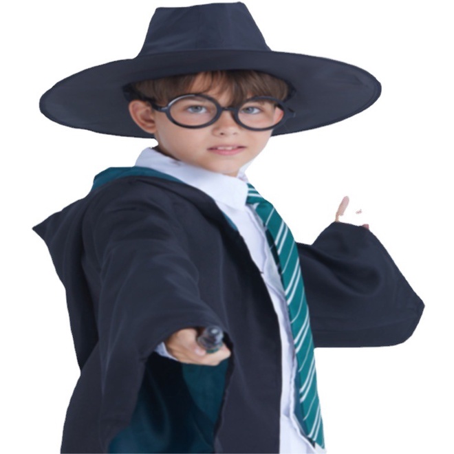 Áo Choàng Hóa Trang Harry Potter Cho Bé