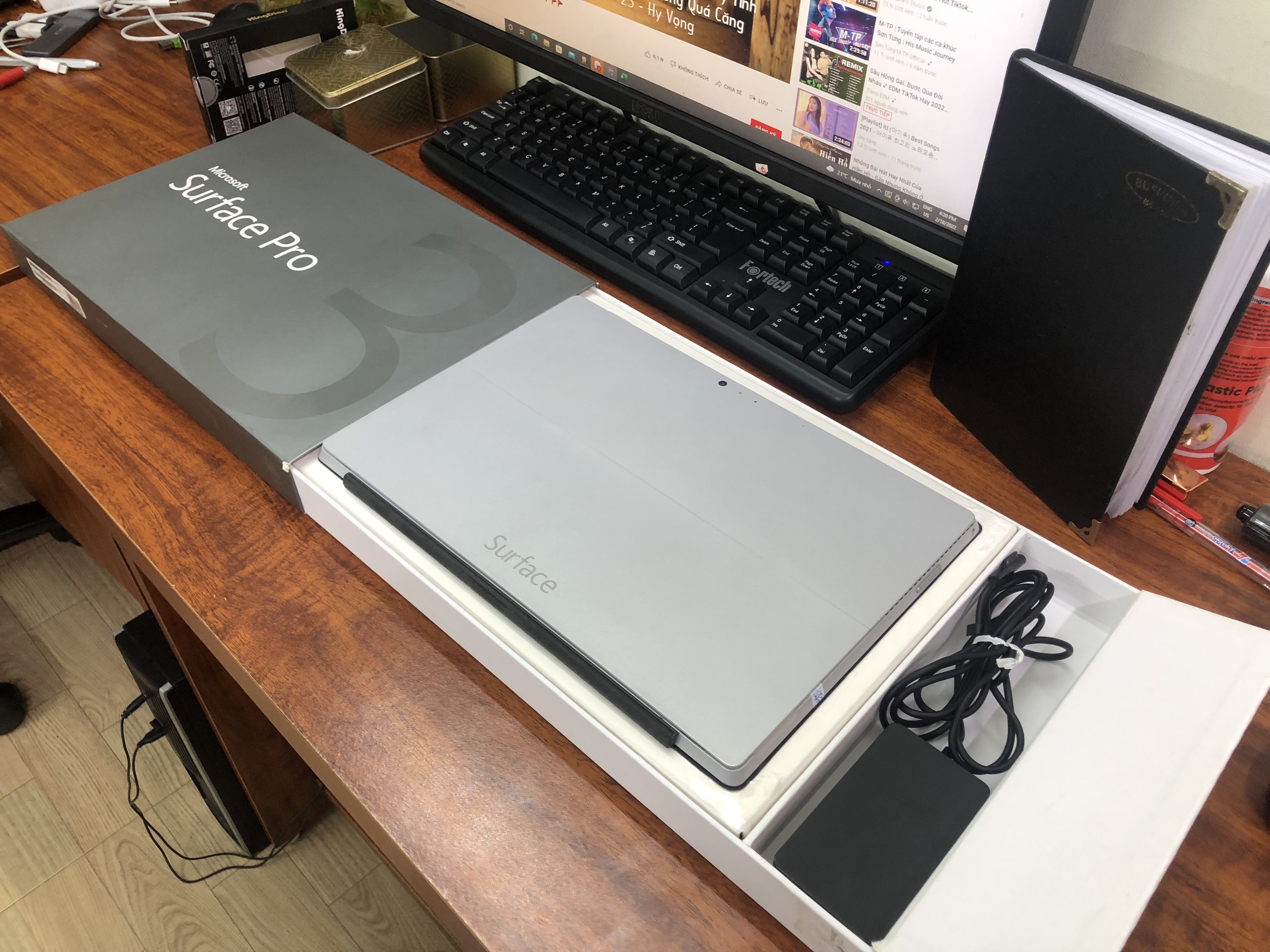 Laptop Surface Pro 3 Full Box/ Core i5 1.9/4GB/128GB