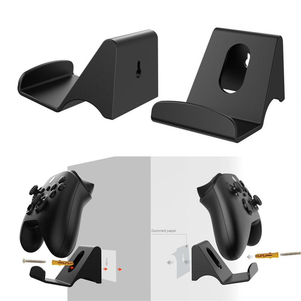 2Pcs/set Gamepad Hangers Wall Brackets for PS5/PS4/Xbox One/X/S Series Game Consoles Controller Hook Holder
