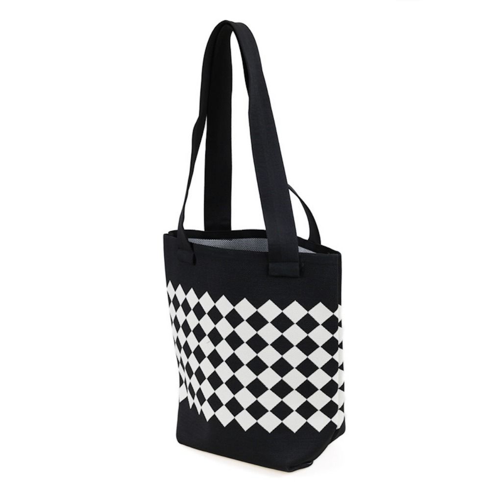 Fashionable%20Rhombus%20Knitted%20Knitted%20Shoulder%20Bag%20Comfortable%20Handle%20Plaid%20Crochet%20Tote%20Bag%20Multifunctional%20Large%20Capacity%20Women's%20Handbag%20Beach%20-%20Image%202