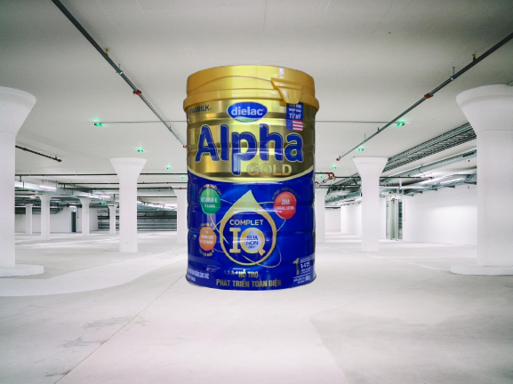 Sữa bột dielac alpha gold iq 1 850g (cho trẻ từ 0 - 6 tháng tuổi) (Mẫu mới )