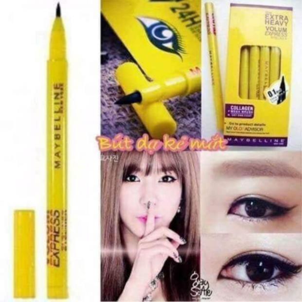 Bút kẽ mắt nước Maybeline vàng