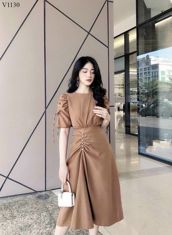 Đầm rút eo bigsize 55-90kg