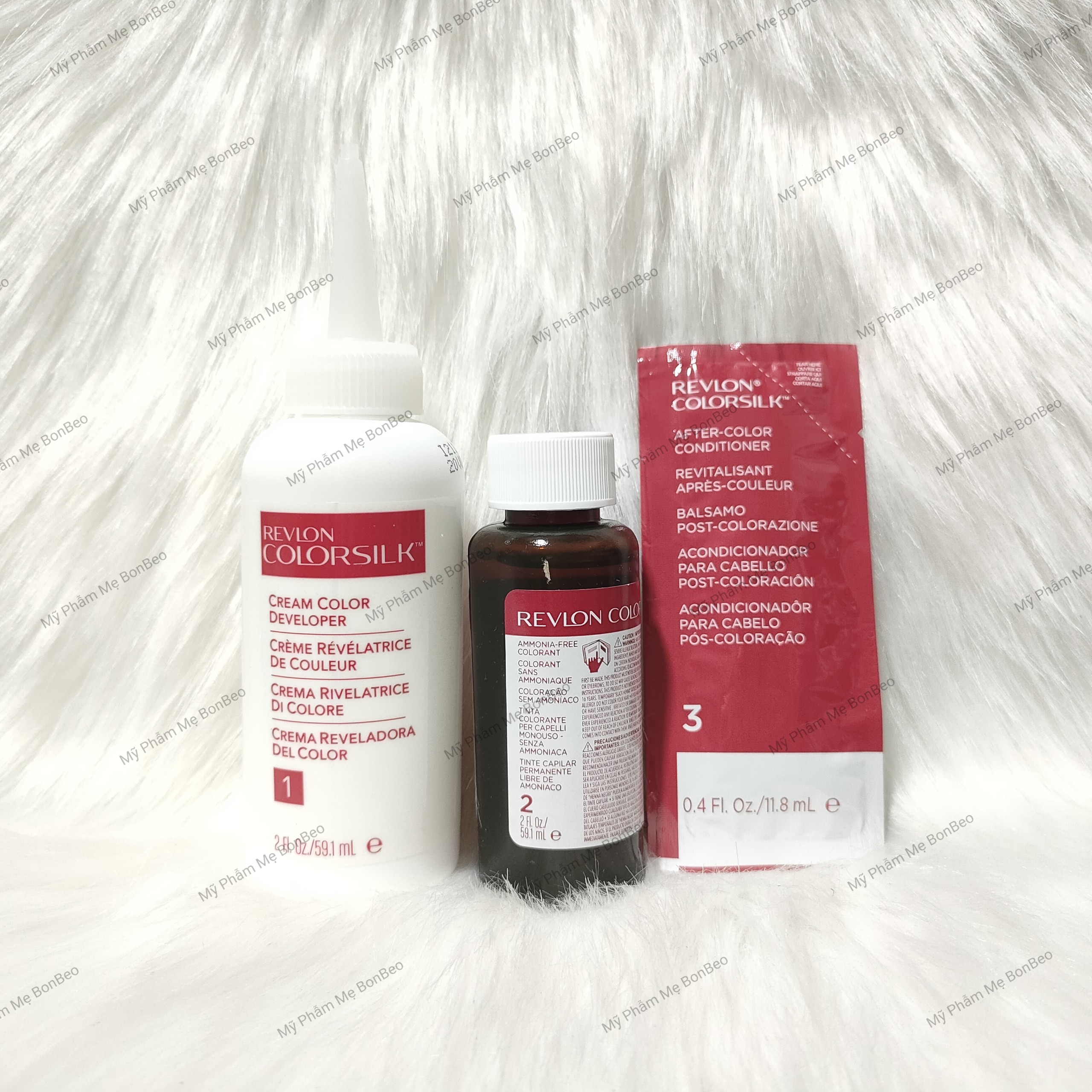 Thuốc nhuộm tóc Revlon Colorsilk đủ số