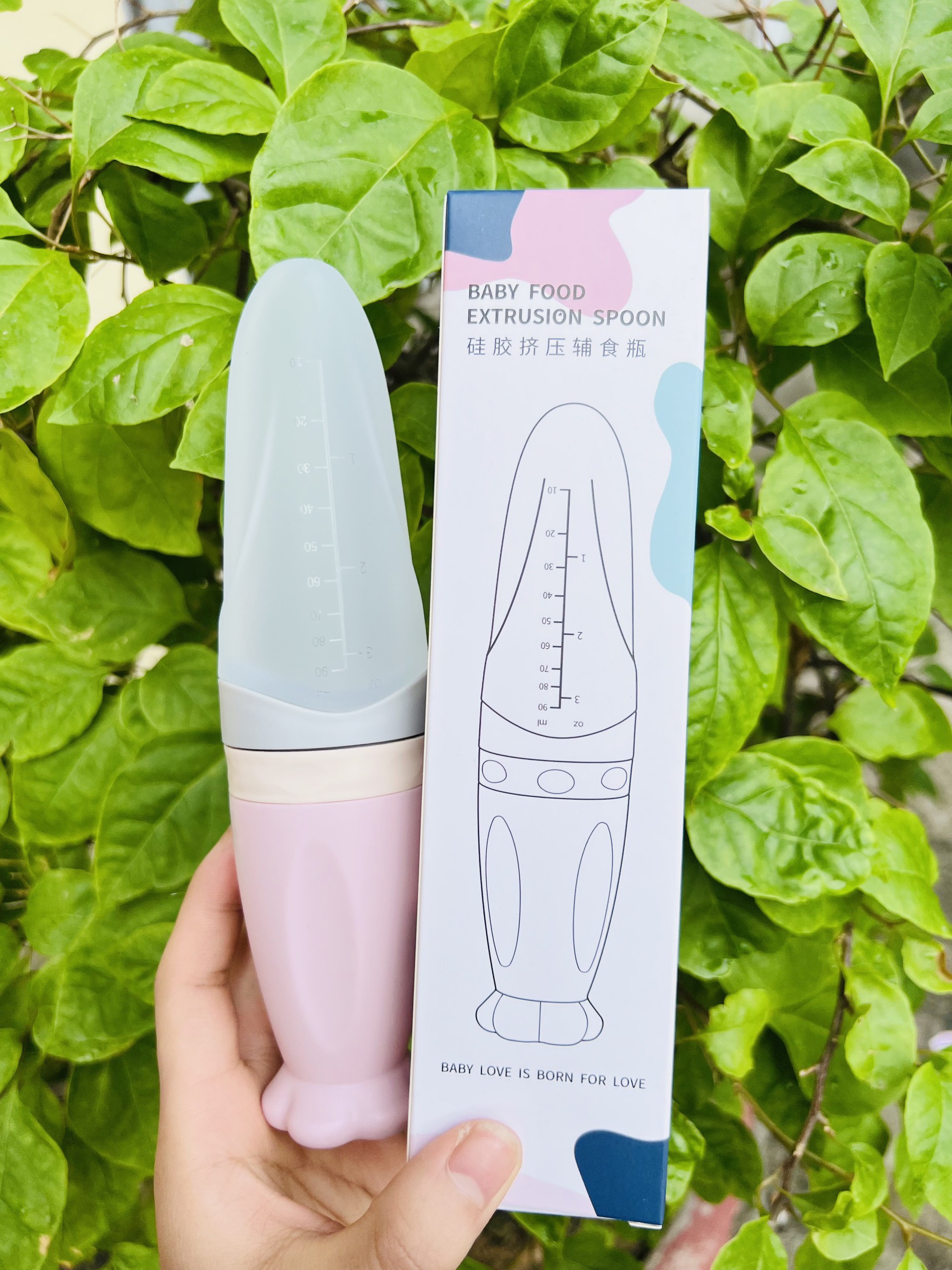 Bình Thìa Ăn Dặm, Bình Thìa Silicon Cho Bé Ăn Bột PUPUKIDS
