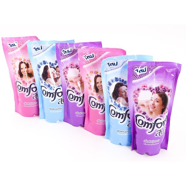 Combo 2 bịch nước xả vải Comfort Thái bịch 580ml