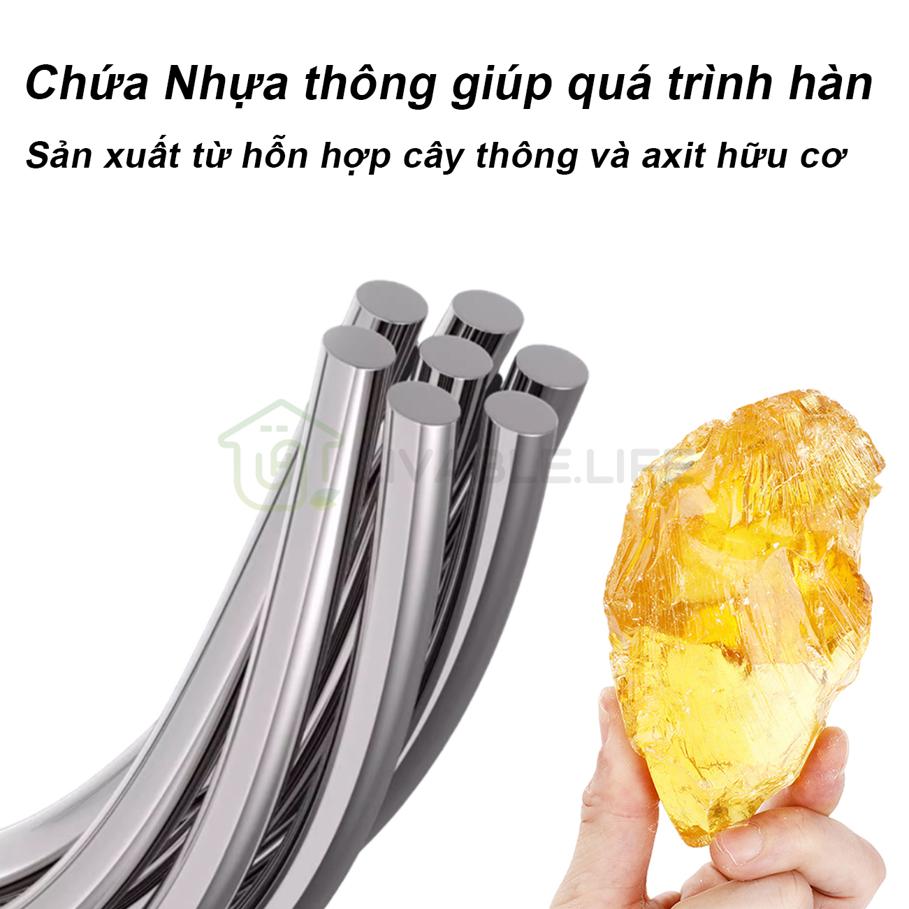 Thiếc Hàn Chì hàn cuộn 50/100g 0.8mm lửa nhẹ mối hàn sáng bóng bao đẹp