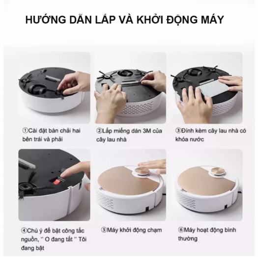 Robot Hút Bụi, Robot Lau Nhà Hút Bụi, Robot Hút Bụi Thông Minh. Điều khiển qua app điện thoại, vận hành êm ái , lực hút mạnh mẽ hút sạch các vết bẩn.  LỖI 1 ĐỔI 1 ,GIẢM GIÁ SỐC!