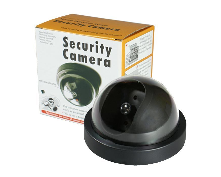 Dummy Security Camera LED Blink Light Realistic Looking