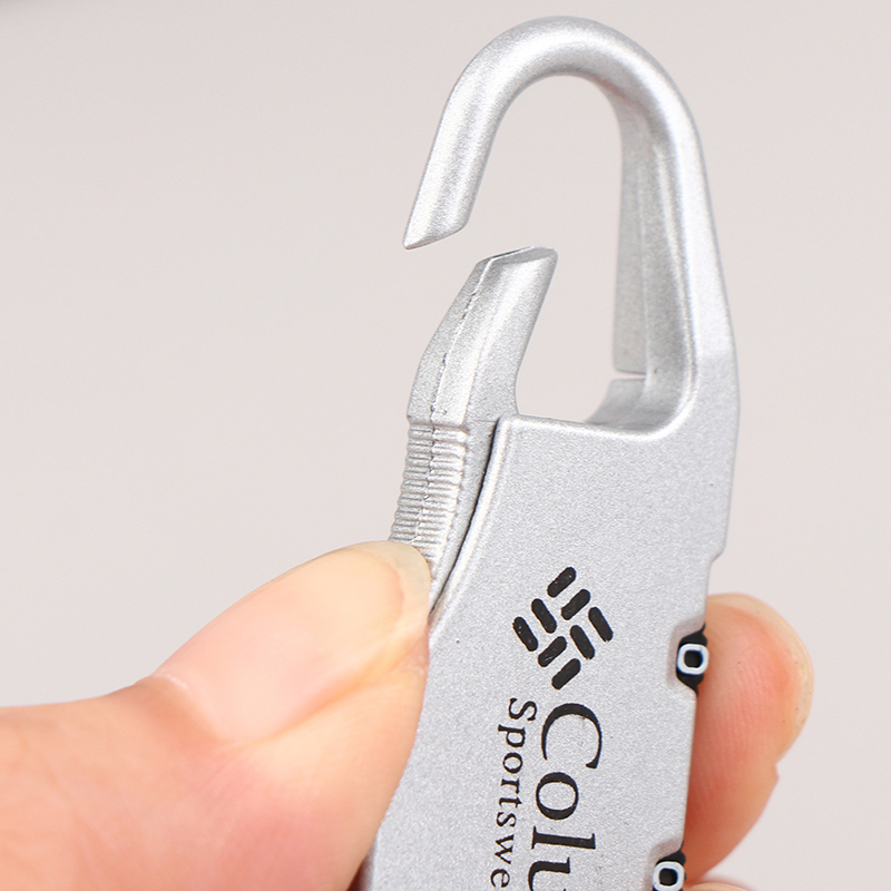 ZTHOME Alloy Combination Code Number Lock Padlock Luggage Lock for Zipper Bag