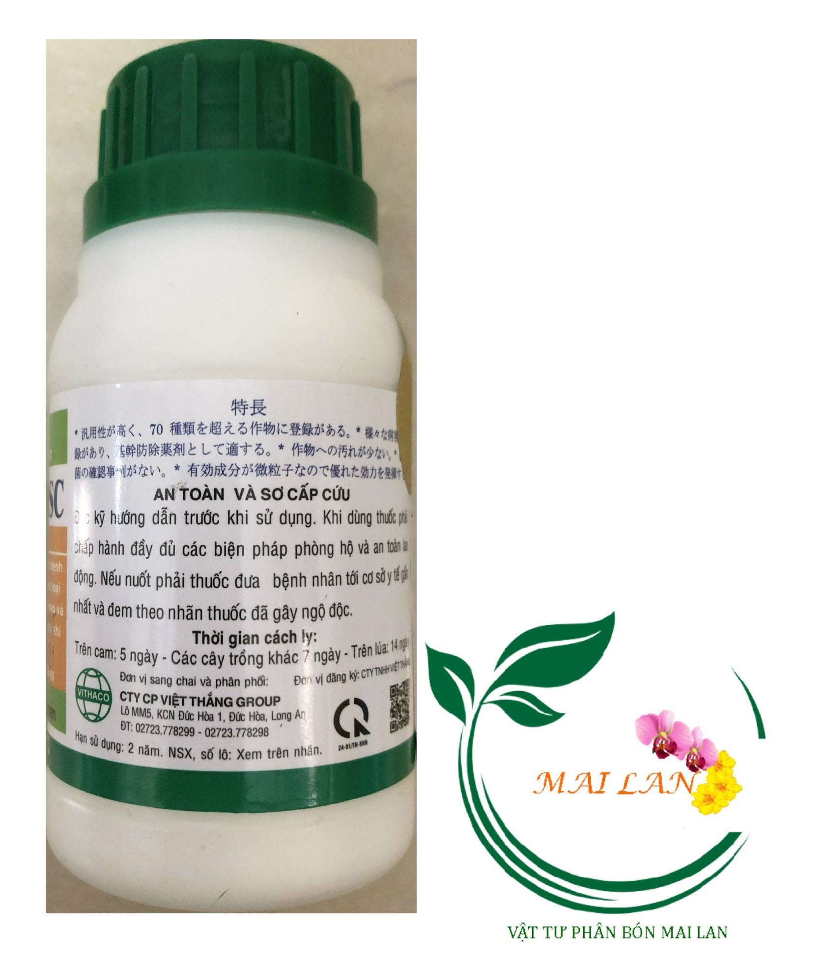 Thuốc Trị Nấm Bệnh Daconil 500SC - #153A# 100ml