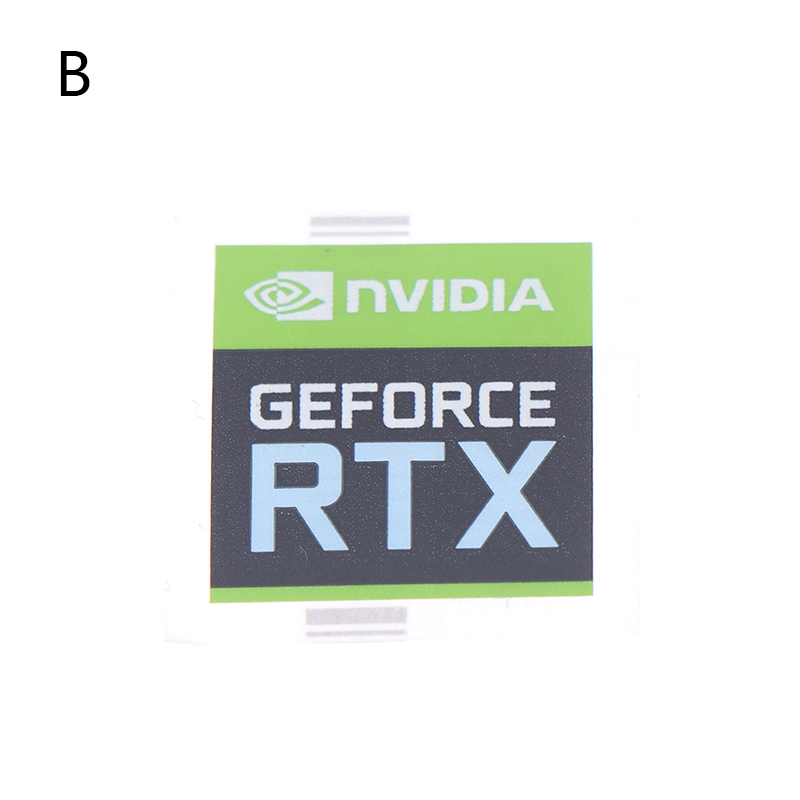 Gpu Back Sticker RTX 3090TI 3080TI 3070 3060 desktop sticker laptop graphics card label ...