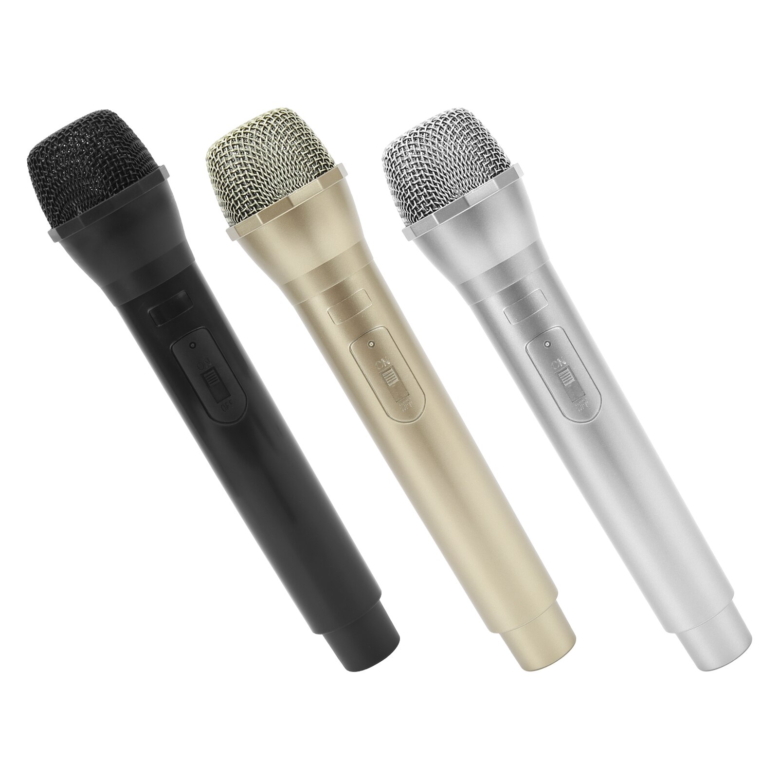 Plastic Handheld Fake Prop Microphone For Stage Performance Dance Shows Photography Essories Tools