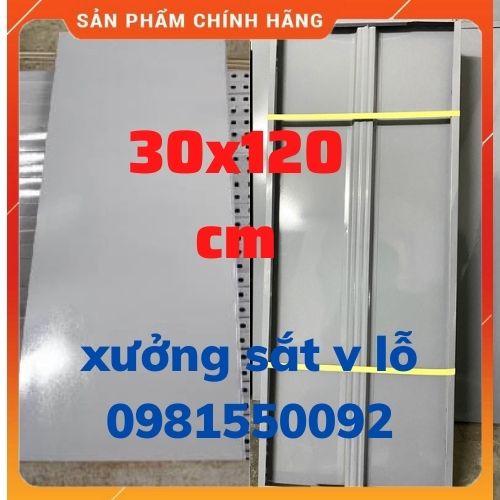 mâm kệ sắt v lỗ ( rộng 30cm x dài 60-80-100-120-150cm)