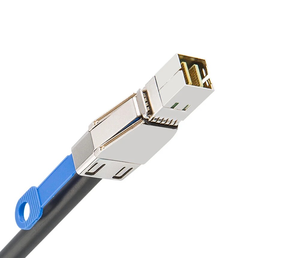 【Top Selling Item】 Mini Sas Sff-8644 To Sff-8644 Server Cable Hd Cable 1m/2m/3m Server Data Cable High Speed 12gbps