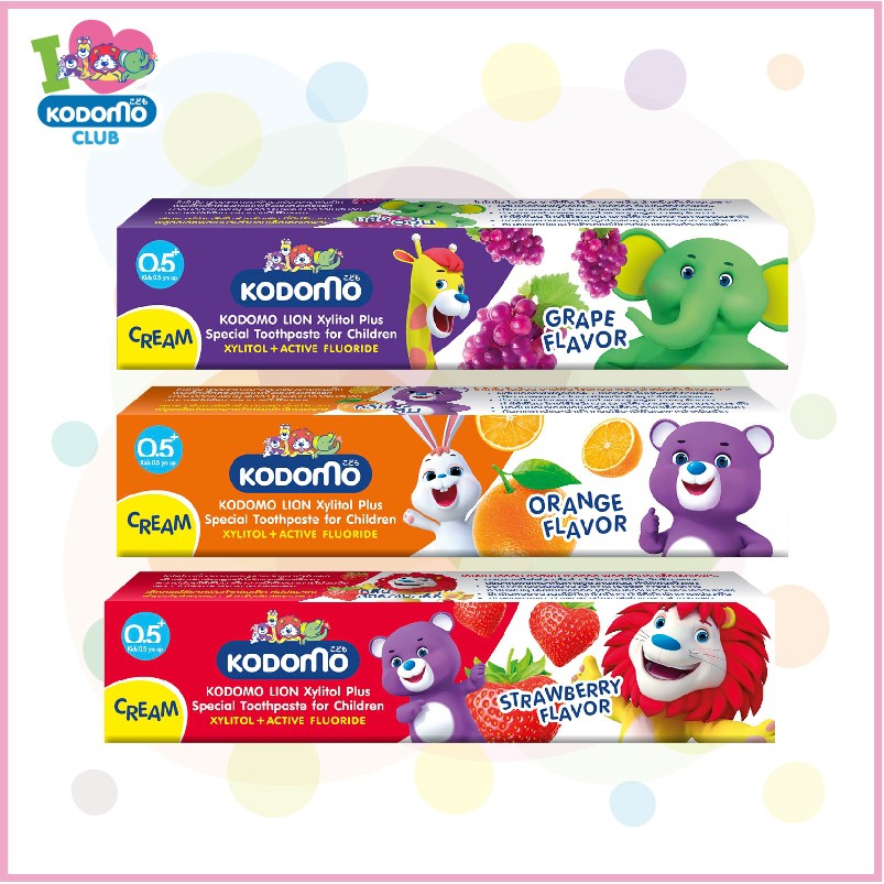 KEM ĐÁNH RĂNG KODOMO CHO BÉ 40g