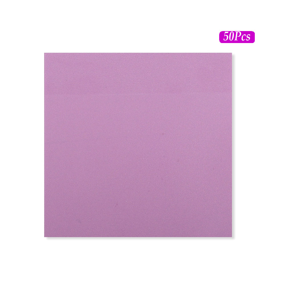 Waterproof PETransparent Sticky Note Paper 50 Stickers Daily To-Do List Note Paper Suitable for Student Office Stationery