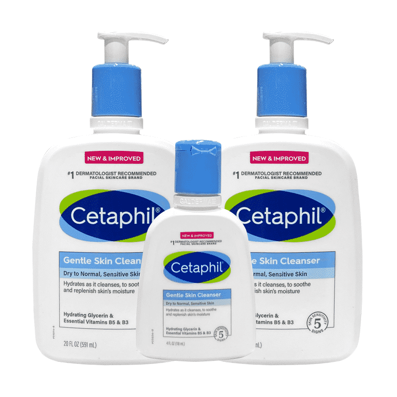 Sữa rửa mặt CETAPHIL gentle skin cleanser (118ml-591ml)