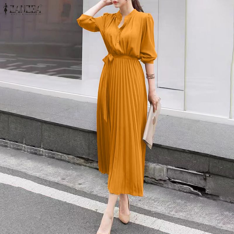 zanzea collar long dress Zanzea Autumn Women Hooded Collar Ankle-Length Polyester Maxi Dress with Sashes from Dhgate Urban Sexy Dresses