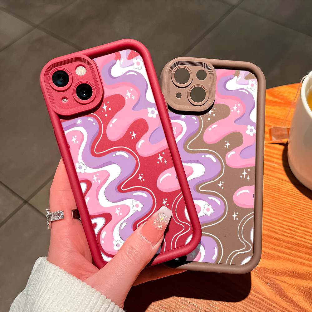 UCUC%20for%20Infinix%20Hot%2030i%20Back%20Cover%20Pink%20Purple%20Wave%20Ladder%20Camera%20Soft%20Rubber%20Phone%20Case%20-%20Image%205