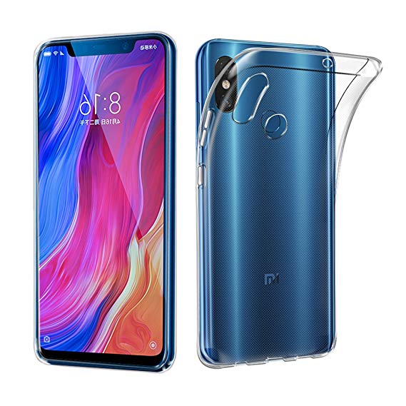 Ốp dẻo trong suốt cho Xiaomi Mi 8 (Hàng loại A)