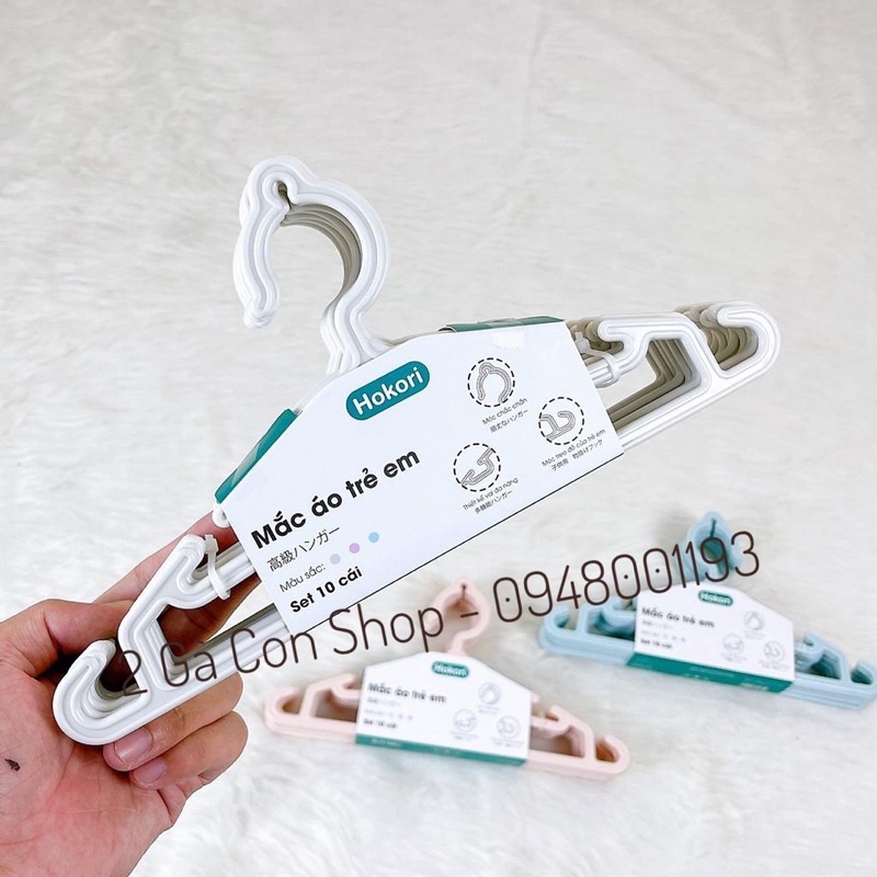 Móc nhựa Hokori phơi đồ cho bé