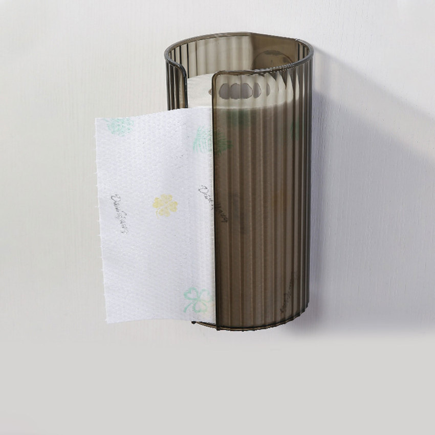 Trash Bags Storage Box Wall Mounted Kitchen Bathroom Plastic Garbage Bag Container Dispenser Home Storage